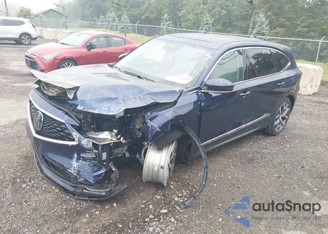 2024 Acura Mdx Technology Package z USA, uszkodzony, nr VIN 5J8YE1H4XRL019816